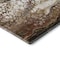Homeroots 8' Beige Ivory And Black Round Abstract Washable Indoor Outdoor Area Rug 643531 - alternate 1