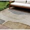 Homeroots 9' X 12' Taupe Beige And Gray Abstract Washable Indoor Outdoor Area Rug 582042 - alternate 1