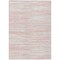 Homeroots 3' X 5' Pink And Ivory Abstract Washable Indoor Outdoor Area Rug 613115 - alternate 3