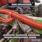Kable Kontrol Convoluted Split Wire Loom Tubing - 1/4" Inside Diameter - 100' Length - Red WL901-100-RED - alternate 2