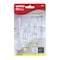 Satco 25W BA9 1/2 Incandescent, Clear, 1500 Avg. Hrs, 212 Lu, Candelabra base, 120V, 2-Card S3782 - alternate 2