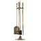 Lavish Home 5 Piece Fireplace Tools Set Indoor Outdoor Accessories Set with Poker, Tongs, Brush, Shovel, & Stand 80-FPTS-16 - alternate 1