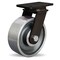 Hamilton Plate Caster, Swivel, Steel, 10 1/4"H S-FMK-83HFSB - alternate 1