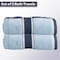 Lavish Home 2-Piece Towel Set Extra Large Bath Towels100% Cotton Bathroom Accessories Absorbent Bath Sheets 67-0023-NBS - alternate 2