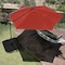 Pure Garden 10-Foot Offset Patio Umbrella with Square Base, Orange 50-102-TCB - alternate 2