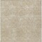 Homeroots 3' X 5' Beige And Ivory Geometric Washable Indoor Outdoor Area Rug 614053 - alternate 2