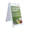 Signmission Vegetables And Fruits, A-Frame & 2 Decals Installed, Heavy-Duty Plastic Frame SBHD-D-2436-30430 - alternate 1