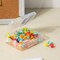 Deli Push Pins 0.9in, 5 Assorted Colors, Rust-Resistant, 100PK E0031 - alternate 3