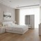 Homeroots White Solid and Manufactured Wood Bedroom Set 592879 - alternate 2