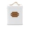 Megachef Kitchen Food Storage and Organization 5 Piece Canister Set in White MG-415 - alternate 2