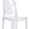 Flash Furniture Ghost Transparent Crystal Barstool with Oval Back, PK4 4-OW-GHOSTBACK-29-GG - alternate 2