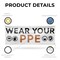 Signmission Wear Your PPE, 48 Inch x 120 Inch, Vinyl Banner B-120-30936 - alternate 2