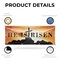 Signmission He is Risen, 36 Inch x 96 Inch, Vinyl Banner B-96-30695 - alternate 2