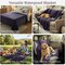 Lavish Home Waterproof Blanket King-Size Blanket for Kids, Pets, & Outdoors Throw for Bed, Couch, Chair & Car HT-THROW3-PRPL - alternate 2