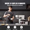 Vevor 12 Cups Commercial Drip Coffee Maker with 3 Glass Carafes and 3 Warmers Office RBT-386-BD3 - alternate 2