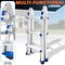 Wrightmaster 6 in 1 Multi Position 14 ft. Reach Aluminum Adjustable Multi-Position Ladder, 330 lb. Load Capacity ZROXGR-1.56m - alternate 2