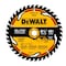 Dewalt Circular Saw Blade, Carbide, Dia 6.5 in DWAW61240 - alternate 1