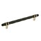Amerock London 8 in 203 mm Center-to-Center Black Bronze/Golden Champagne Cabinet Pull BP36663BBRBBZ - alternate 1