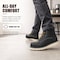 Handpoint Mens 6 in Soft Toe Work Boots-Water Resistant Black Leather Safety Boots, EH Rated, 7.5 HVB304-D-7.5 - alternate 2