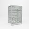 Pucel Horizontal Gas Cylin Der Cabinet, 12 Cylin Der, 45 in W x 72 in H x 38 in D, Gray GCSC-12 - alternate 1