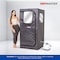 Topmaster Full-Size Portable Home Steam Sauna, 3L 1000W Generator, Folding Chair and Remote Control, Indoor Use TMSAUST30BLK - alternate 2