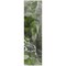 Homeroots 8' Runner Green Abstract Washable Non Skid Indoor Outdoor Runner Rug 559452 - alternate 2