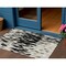 Homeroots 3' X 5' Black And Ivory Abstract Washable Indoor Outdoor Area Rug 612635 - alternate 1