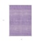 Homeroots 5' X 8' Lavender And Purple Tribal Washable Indoor Outdoor Area Rug 582627 - alternate 3