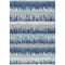 Homeroots 10' X 14' Blue Gray And Ivory Striped Washable Indoor Outdoor Area Rug 598333 - alternate 2