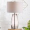 Jonathan Y Juliette 26.5" Glass/Metal LED Table Lamp, Smoked Gray JYL4009A - alternate 2