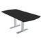 Skutchi Designs 6 Person Conference Table With Power Unit | 6' Arc Rectangle Table | Harmony Series HAR-AREC-36X72-T-U999ST19-NA - alternate 1