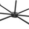 Z-Lite Tova Matte Black 6 Light Chandelier 3049-45MB - alternate 2