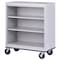 Sandusky Lee Mobile Bookcase, 42 in H, Dove Gray BM20361836-05 - alternate 3