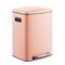 Happimess Marco Rectangular 10.6-Gallon Double Bucket Trash Can with Soft-Close Lid, Flamingo Pink HPM1005G - alternate 1