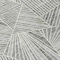 Homeroots 8' Gray And Ivory Round Geometric Washable Indoor Outdoor Area Rug 594793 - alternate 3