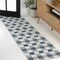 Jonathan Y Darcy Traditional Geometric Bold Gingham Navy/Cream 2 ft. x 8 ft. Indoor/Outdoor Runner Rug TSN201C-28 - alternate 1