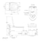 Anzzi ENVO Juno Elongated 1.28 GPF Smart Bidet Toilet in White w/ Remote Control, Heated Seat, Auto Flush TL-ST823WH - alternate 3