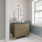 James Martin Vanities Chicago 36in Single Vanity, Walnut Whisper, w/ 3 CM Parisien Bleu Silestone Top 503-V36-WLW-3PBL - alternate 2