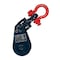Mytee Products 4 Ton Snatch Block w/ SHACKLE Wire Rope Sheave Tow Shackle Tree Sling Wrecker, 4PK SB45-4-Shacklex4 - alternate 2