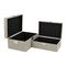 Homeroots Set of Two Beige Solid Wood Box With Lid, 2PK 489386 - alternate 1