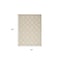 Homeroots 5' X 7' Cream And Beige Trellis Indoor Outdoor Area Rug 545228 - alternate 2