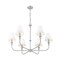 Z-Lite Tova Brushed Nickel 6 Light Chandelier 3049-32BN - alternate 2