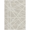 Homeroots 8' X 10' Beige And Ivory Geometric Washable Indoor Outdoor Area Rug 600417 - alternate 2
