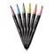 Bic Intensity Fineliner Dual Tip Felt Pen, Stick, Fine 0.7mm Bullet, Variable Brush, Assorted Color, 6PK FPPDT6-AST - alternate 2