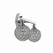 Jonathan Y Maeve 13" 2-Light Iron/Glass Contemporary Glam LED Vanity Light, Chrome JYL7535A - alternate 2