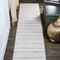 Jonathan Y Williamsburg Minimalist Stripe Cream/Gray 2 ft. x 8 ft. Runner Rug MOH201A-28 - alternate 1