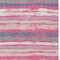 Homeroots 3' X 5' Pink Gray And Green Striped Washable Indoor Outdoor Area Rug 598914 - alternate 2