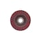 Norton Co Flap Disc: 7/8 in Hole, 60 Grit, Ceramic Alumina, Type 29 Red 63642541407 - alternate 2