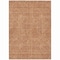 Homeroots 9' X 12' Terra Cotta And Brown Abstract Washable Indoor Outdoor Area Rug 594969 - alternate 2