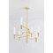 Hudson Valley Lighting Allentown 36 in. Chandelier Aged Brass 4006-AGB - alternate 2